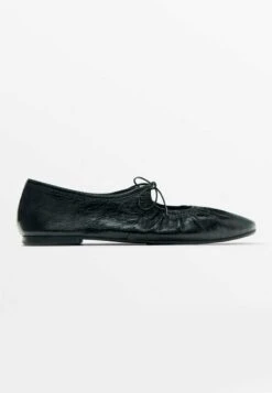 Massimo Dutti Tied Flats - Ballet Pumps - Black 15 Massimo Dutti Tied Flats - Ballet Pumps - Black -Massimo Dutti Shop 853f0b6cc697428e8be7558e5533cf42