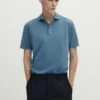 Massimo Dutti Short Sleeve Gassed - Polo Shirt -Massimo Dutti Shop 85db5398bf1d4ae8b21d3538c551f82e