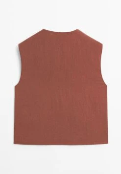 Massimo Dutti FLOWING CREW NECK WITH SILVER BUTTONS - Blouse - Bordeaux -Massimo Dutti Shop 8636dcf75e11497ca4b18b0d9faf9c84