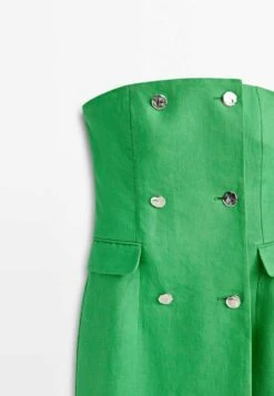 Massimo Dutti Studio-Strapless Midi - Shift Dress -Massimo Dutti Shop 8659e4bdb3184b859a90aa5a31d81413