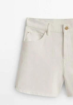Massimo Dutti High Waist - Denim Shorts - Beige -Massimo Dutti Shop 865dd8a5eb1d4586a6737402f9e4dd7d