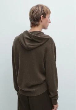 Massimo Dutti WITH HOOD - Hoodie - Brown -Massimo Dutti Shop 86cf46527bc6448c955f9783c4ab63ec
