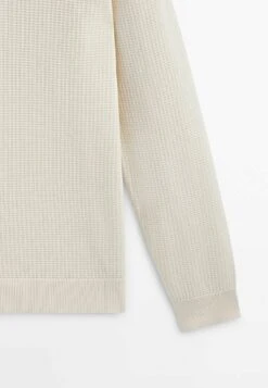 Massimo Dutti Textured - Jumper - Beige -Massimo Dutti Shop 86f6b3640a8e4210a42f4a64e25e0999