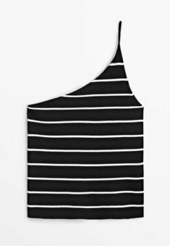 Massimo Dutti Asymmetric Striped - Top -Massimo Dutti Shop 8720e25aca834184af1b3cec144c8902