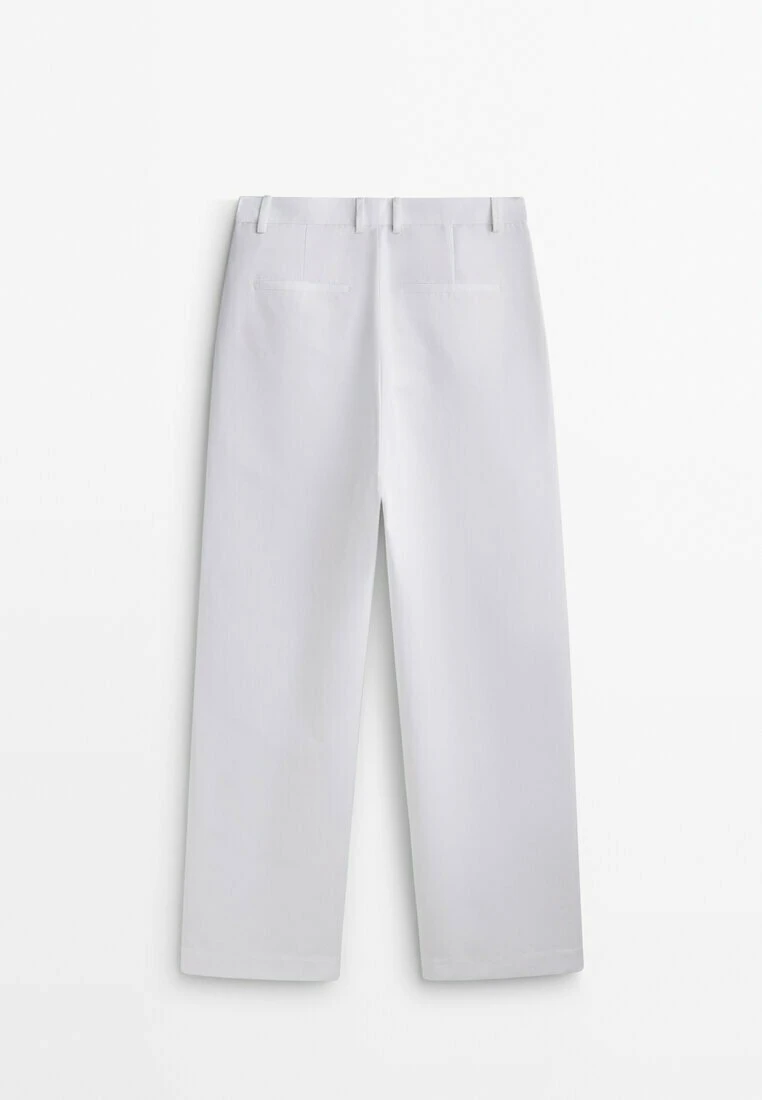 Massimo Dutti Trousers - White 7 Massimo Dutti Trousers - White - Image 5