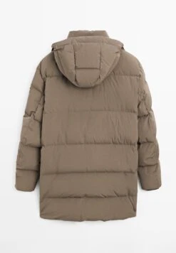 Massimo Dutti Down Coat - Khaki -Massimo Dutti Shop 8790c20e91ec422d975d54afcb512148