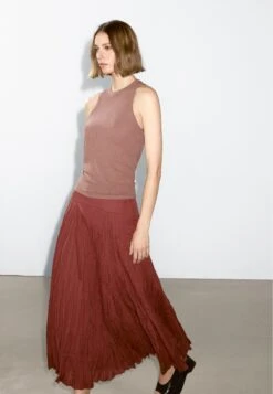 Massimo Dutti LIGHTWEIGHT HALTER NECK - Basic T-shirt - Mottled Pink 18 Massimo Dutti LIGHTWEIGHT HALTER NECK - Basic T-shirt - Mottled Pink -Massimo Dutti Shop 87990153e7464f10bd12e4d06045787e