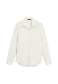 Massimo Dutti FLOWING LIGHTWEIGHT - Button-down Blouse - Beige -Massimo Dutti Shop 87c376bab73e4c6cbf9b58f542c7b01b