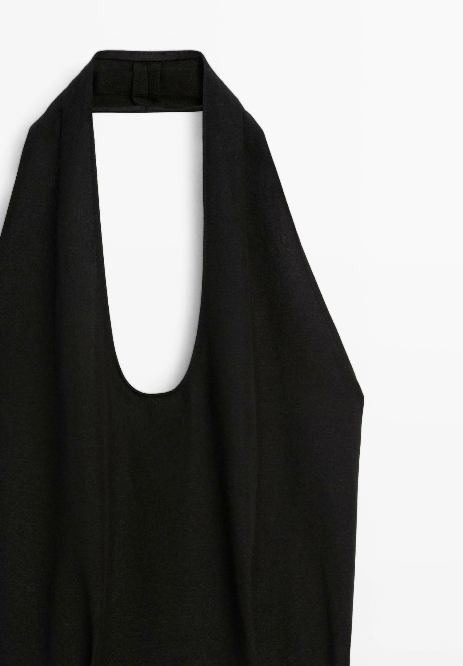 Massimo Dutti LONG FLARED WITH HALTER NECK - Day Dress - Dark Grey 9 Massimo Dutti LONG FLARED WITH HALTER NECK - Day Dress - Dark Grey - Image 7