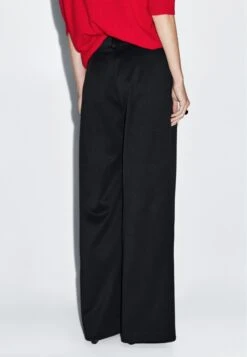 Massimo Dutti WIDE - Trousers - Dark Blue 15 Massimo Dutti WIDE - Trousers - Dark Blue -Massimo Dutti Shop 8877a417b6194656837382ec004b47fa