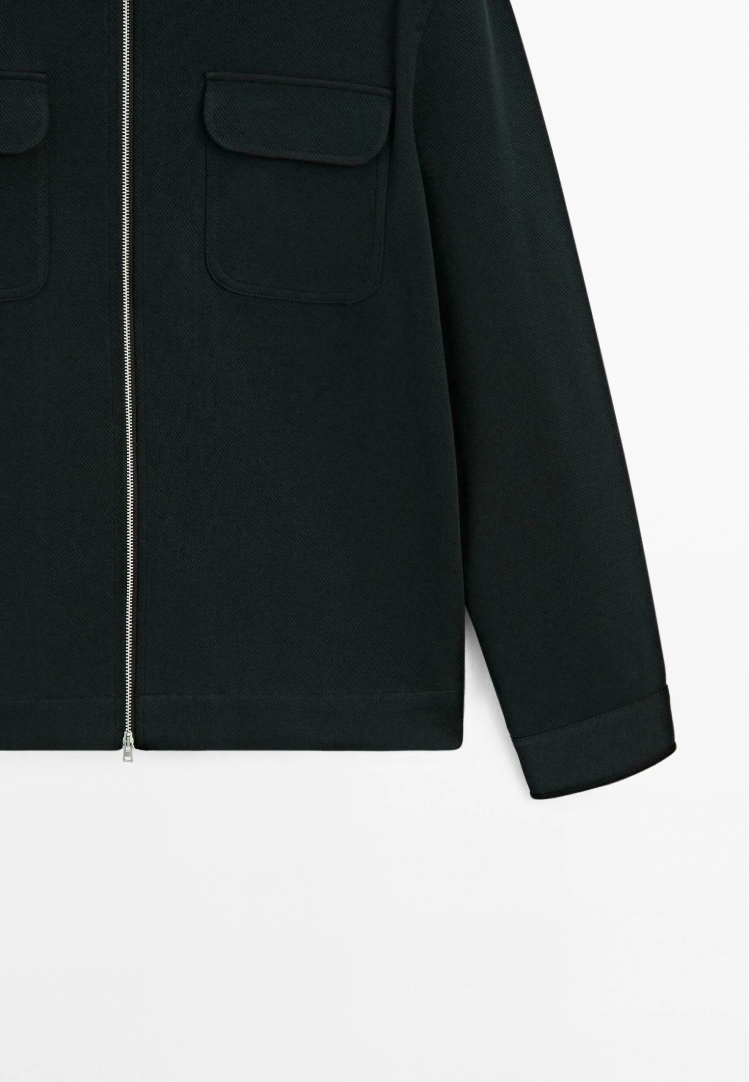 Massimo Dutti BLEND WITH POCKETS - Summer Jacket - Dark Blue 9 Massimo Dutti BLEND WITH POCKETS - Summer Jacket - Dark Blue - Image 7