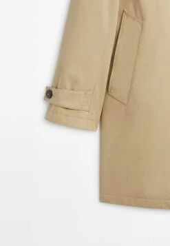 Massimo Dutti Water-Repellent Double-Breasted- Trenchcoat - Beige -Massimo Dutti Shop 88bcc3b2c9634e0baf6bce5315bb51b6