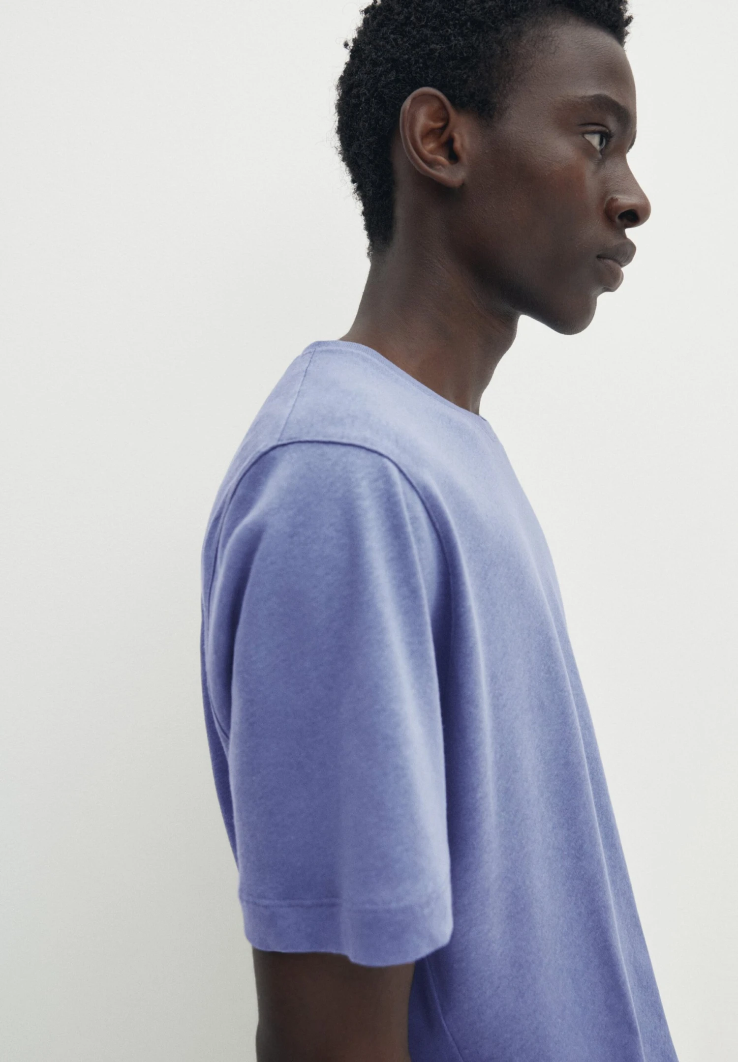 Massimo Dutti Short Sleeve - Basic T-Shirt - Dark Blue 6 Massimo Dutti Short Sleeve - Basic T-Shirt - Dark Blue - Image 4