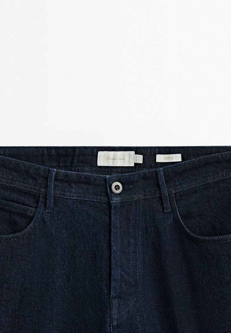 Massimo Dutti Rinse Wash Co-Ordinated - Jeans Tapered Fit - Blue 12 Massimo Dutti Rinse Wash Co-Ordinated - Jeans Tapered Fit - Blue - Image 10