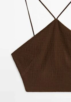 Massimo Dutti Studio - Textured Strappy - Blouse -Massimo Dutti Shop 88ea3a9ee12a4556a62a5355847e55de