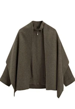 Massimo Dutti BLEND WITH SCARF - Bomber Jacket - Grey -Massimo Dutti Shop 89bf3f8e645a494e809d979ab4f17254