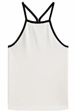 Massimo Dutti With Contrast Straps - Top - Beige -Massimo Dutti Shop 89f13db3c1eb425482fd972f39436e69