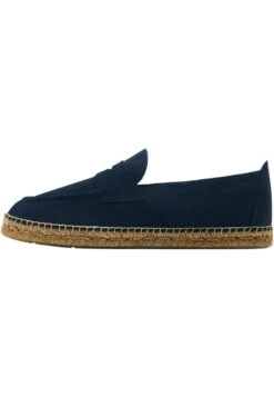 Massimo Dutti Penny Strap - Espadrilles - Blue