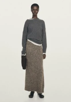 Massimo Dutti SOFT MIDI - Maxi Skirt - Brown 15 Massimo Dutti SOFT MIDI - Maxi Skirt - Brown -Massimo Dutti Shop 8a8b2bc19b944e31bcd87bd028d567ed