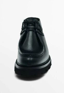 Massimo Dutti Moc Toe- Lace-Up Ankle Boots - Black 13 Massimo Dutti Moc Toe- Lace-Up Ankle Boots - Black -Massimo Dutti Shop 8ae0510b46494b129d0c467f08df0efc