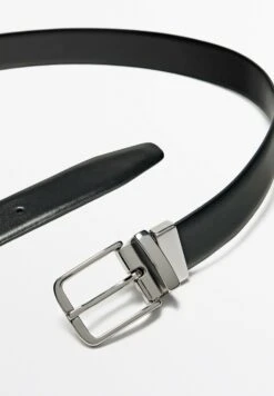 Massimo Dutti REVERSIBLE NAPPA - Belt Business - Black -Massimo Dutti Shop 8b12e97b9bec48b7834600265daba1ab
