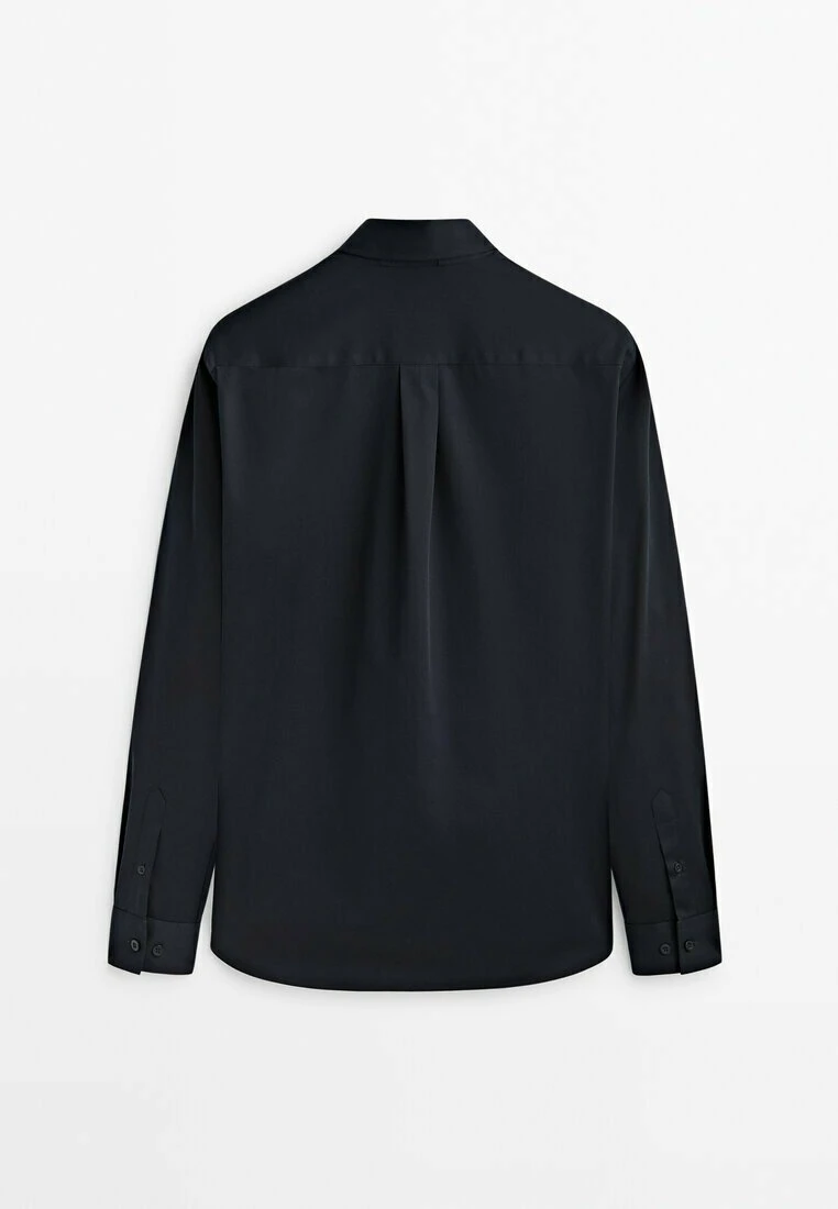 Massimo Dutti Studio-Fit - Shirt - Blue/Black Denim 9 Massimo Dutti Studio-Fit - Shirt - Blue/Black Denim - Image 7