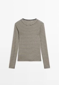 Massimo Dutti LONG-SLEEVE - Long Sleeved Top - Brown 18 Massimo Dutti LONG-SLEEVE - Long Sleeved Top - Brown -Massimo Dutti Shop 8b7a3e1bcf504d6cbecb9bc79c046f06