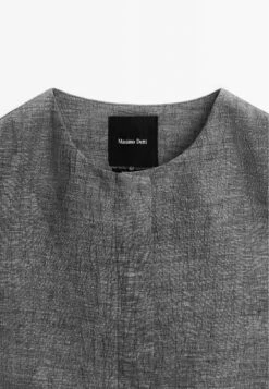 Massimo Dutti SHORT SLEEVELESS - Waistcoat - Grey 19 Massimo Dutti SHORT SLEEVELESS - Waistcoat - Grey -Massimo Dutti Shop 8b9b4e0e2be347cbbe85eefadf5907ce