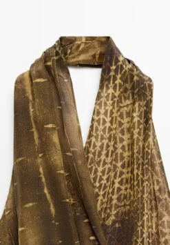 Massimo Dutti PRINTED HALTER-NECK MIDI - Maxi Dress - Mottled Green 19 Massimo Dutti PRINTED HALTER-NECK MIDI - Maxi Dress - Mottled Green -Massimo Dutti Shop 8be8d55ed094484da56418ca6b1576ea