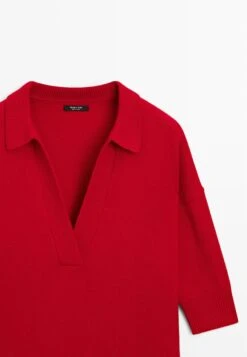 Massimo Dutti Polo Shirt - Red -Massimo Dutti Shop 8bec8af8d4f2404886aca498feca8053