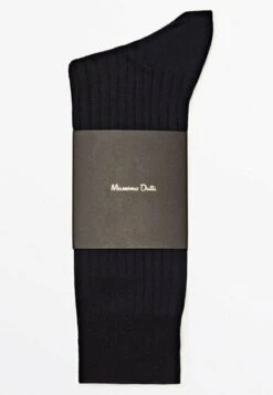 Massimo Dutti Scottish Yarn- Socks - Dark Blue -Massimo Dutti Shop 8c2711f47eef44d5bad627bd2f0a6fbe
