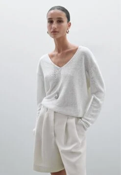 Massimo Dutti PLEATED BERMUDA - Shorts - Light Grey -Massimo Dutti Shop 8ca7932a394d485393bc23d07d1ba8bc