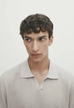 Massimo Dutti Vertical-Textured Micro - Polo Shirt - Beige 16 Massimo Dutti Vertical-Textured Micro - Polo Shirt - Beige -Massimo Dutti Shop 8cb8c7a6f0e6459d98f467f091ba8dd0