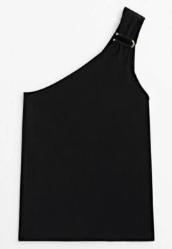 Massimo Dutti AsymmetricWith Piece Detail- Top - Black 15 Massimo Dutti AsymmetricWith Piece Detail- Top - Black -Massimo Dutti Shop 8cbbaed9062b48beaa1ca733a31c4426