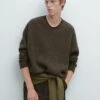 Massimo Dutti CREW NECK - Jumper - Brown -Massimo Dutti Shop 8cd18b02c6bd4153b24aea8a61317127