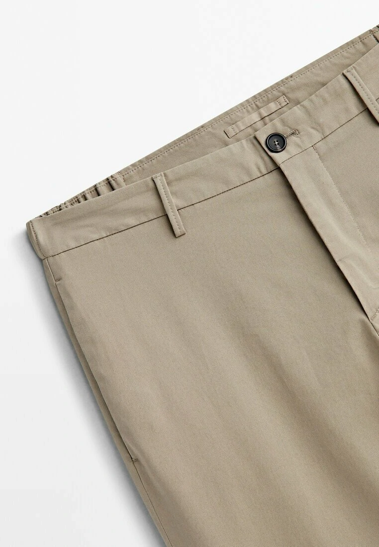 Massimo Dutti Jogger-Fit - Trousers - Beige 11 Massimo Dutti Jogger-Fit - Trousers - Beige - Image 9