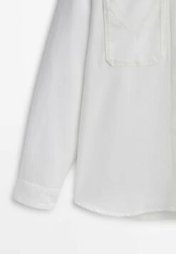 Massimo Dutti With Pockets - Button-Down Blouse -Massimo Dutti Shop 8d0de0b6a47a4712add0e6b1c892f595