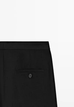 Massimo Dutti CREPE CIGARETTE FIT - Trousers - Black -Massimo Dutti Shop 8d3eec6e78e34184b6f3ee9db7cac626