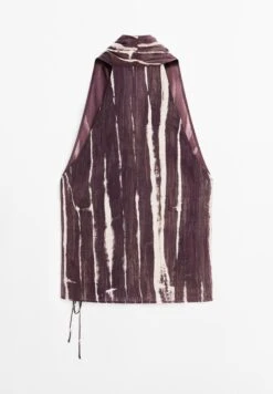 Massimo Dutti STRIPE PRINT CROSSOVER HALTER NECK - Top - Lilac 14 Massimo Dutti STRIPE PRINT CROSSOVER HALTER NECK - Top - Lilac -Massimo Dutti Shop 8d9190a7e62949658ec7f222fa892b23