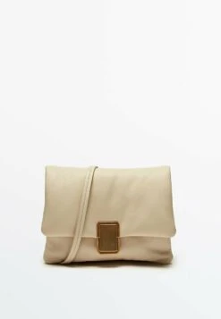 Massimo Dutti Padded- Across Body Bag - White -Massimo Dutti Shop 8dbf051d83de44c188216f983af65e1c