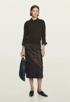 Massimo Dutti CREW NECK SWEATER - Jumper - Mottled Dark Brown 20 Massimo Dutti CREW NECK SWEATER - Jumper - Mottled Dark Brown -Massimo Dutti Shop 8dd170367d5e4a13b816240d35c858a2