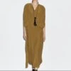 Massimo Dutti LONG CROSSOVER WRAP WITH BUCKLE - Day Dress - Olive -Massimo Dutti Shop 8e255c49225b4c2582c0453b84b864cf