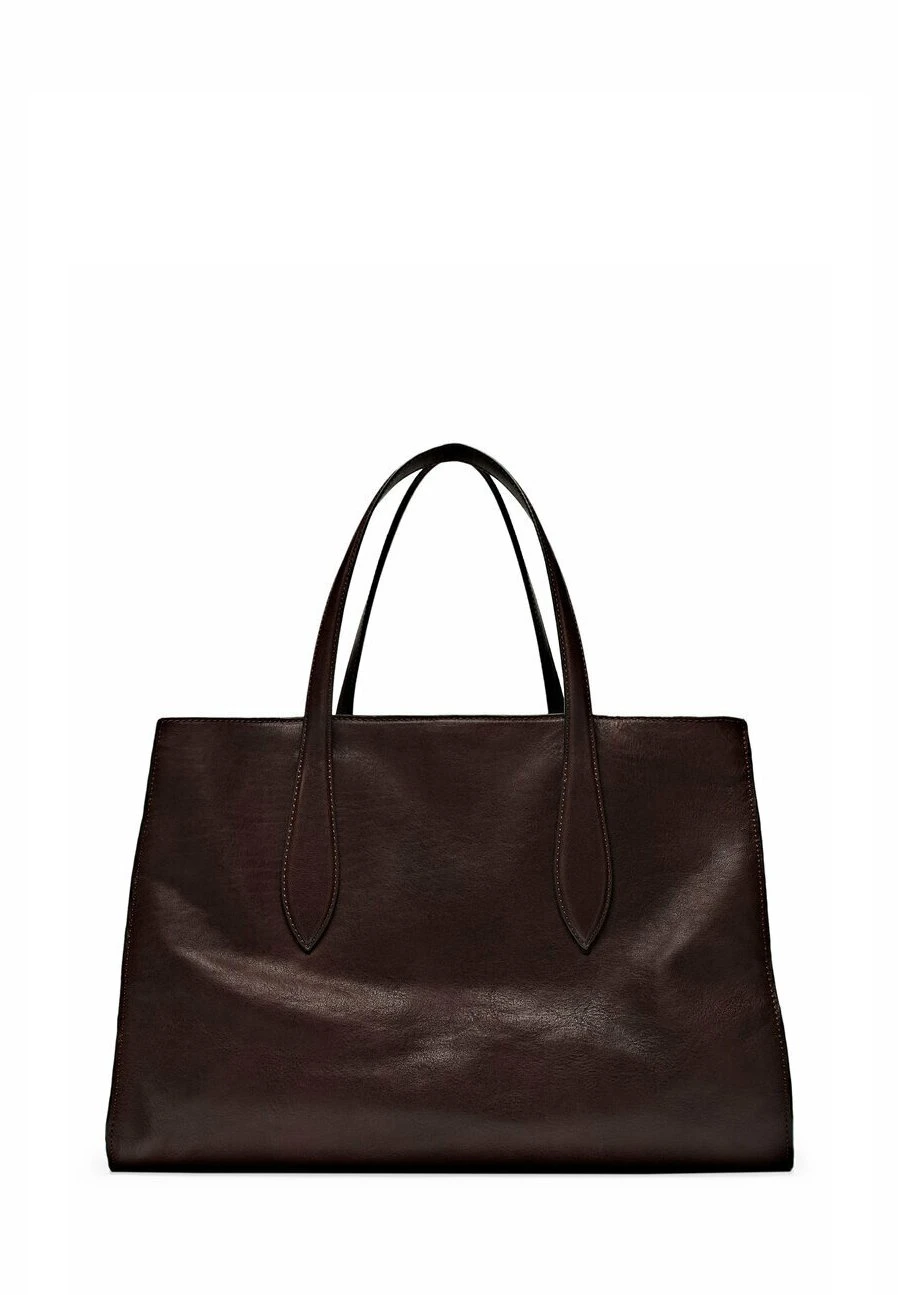 Massimo Dutti Handbag - Light Brown 10 Massimo Dutti Handbag - Light Brown - Image 8