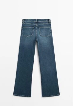 Massimo Dutti HIGH WAIST - Flared Jeans - Blue Denim -Massimo Dutti Shop 8e446a8925384cda9ada6cef865085d4