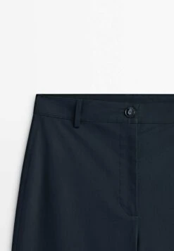 Massimo Dutti Blend Full Length Straight Fit- Trousers - Dark Blue 10 Massimo Dutti Blend Full Length Straight Fit- Trousers - Dark Blue -Massimo Dutti Shop 8e59c963333e47efb691afdf6d898aa8