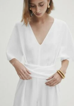 Massimo Dutti With Tie Detail - Jumpsuit -Massimo Dutti Shop 8f13aeaef95848df8a6a5d2c76940bcc