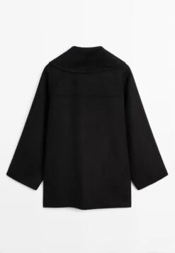 Massimo Dutti BLEND MID-LENGTH WITH - Winter Coat - Black -Massimo Dutti Shop 8f47d9c028a8442a87633a3aef2f0cdf