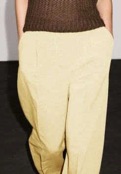 Massimo Dutti PLEATED WITH SIDE POCKETS - Trousers - Mustard Yellow 16 Massimo Dutti PLEATED WITH SIDE POCKETS - Trousers - Mustard Yellow -Massimo Dutti Shop 8f5cb18b3dfc4d5ebcb81fd718cc9083