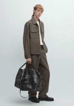 Massimo Dutti Summer Jacket - Light Brown -Massimo Dutti Shop 8f8a930534e149bcaa4d40f3673760d3