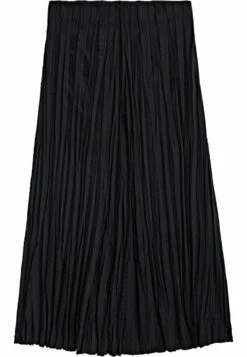 Massimo Dutti Midi- A-Line Skirt - Black -Massimo Dutti Shop 8f9c1978678044b8b500381814780803